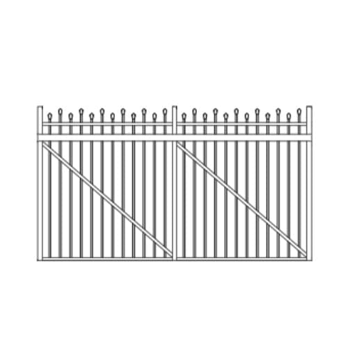 Newcastle Staggered Cantilever Gates